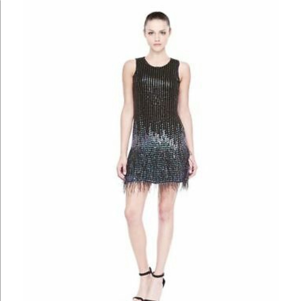 Women’s Sz. S Parker Black Sequin Cocktail Dress